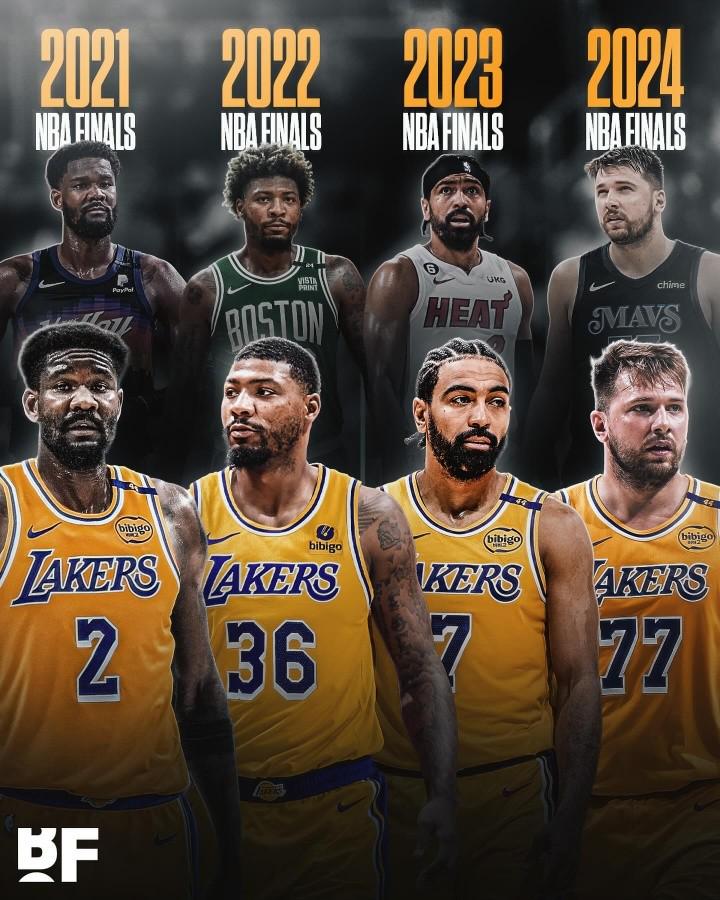 美媒：湖人隊在“收藏”過去幾年的NBA總亞軍主力成員